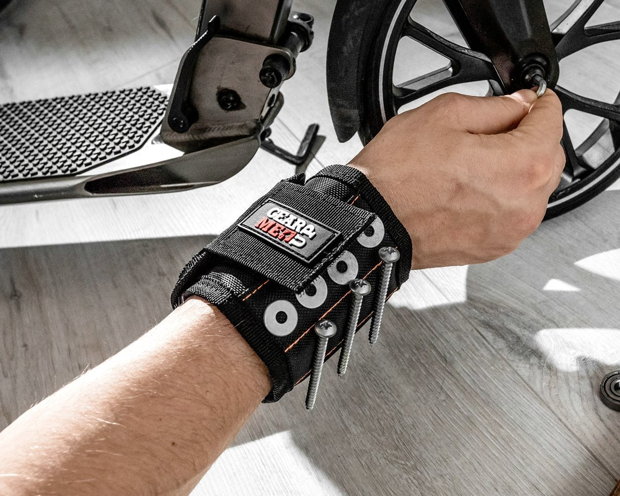 Magnētiska rokas lente ar kabatām