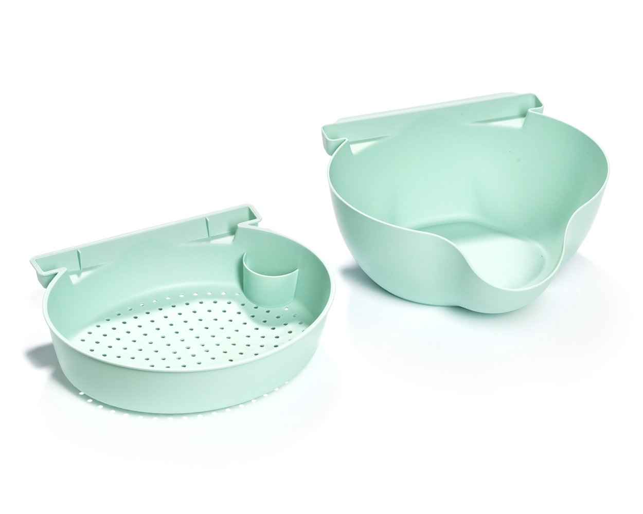 Slinka uzkodu bļoda ar tālruņa turētāju