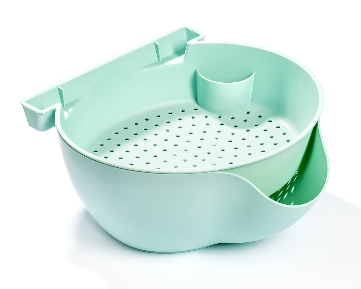 Slinka uzkodu bļoda ar tālruņa turētāju