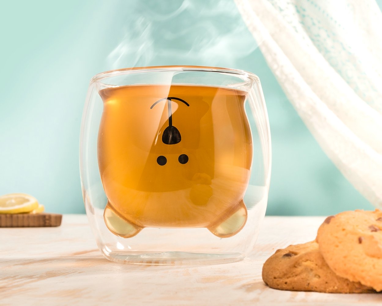 Divsienu glāze BEAR