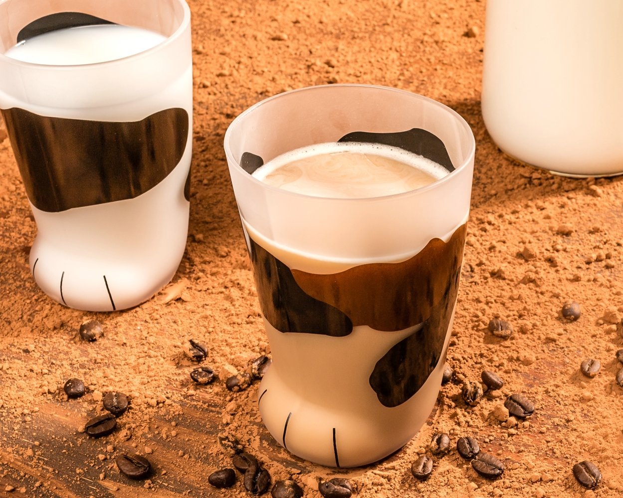 Cat Paw Cup melns un brūns