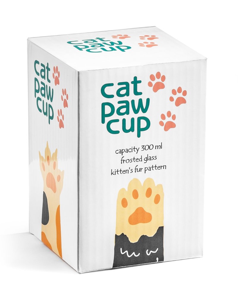 Cat Paw Cup melns un brūns