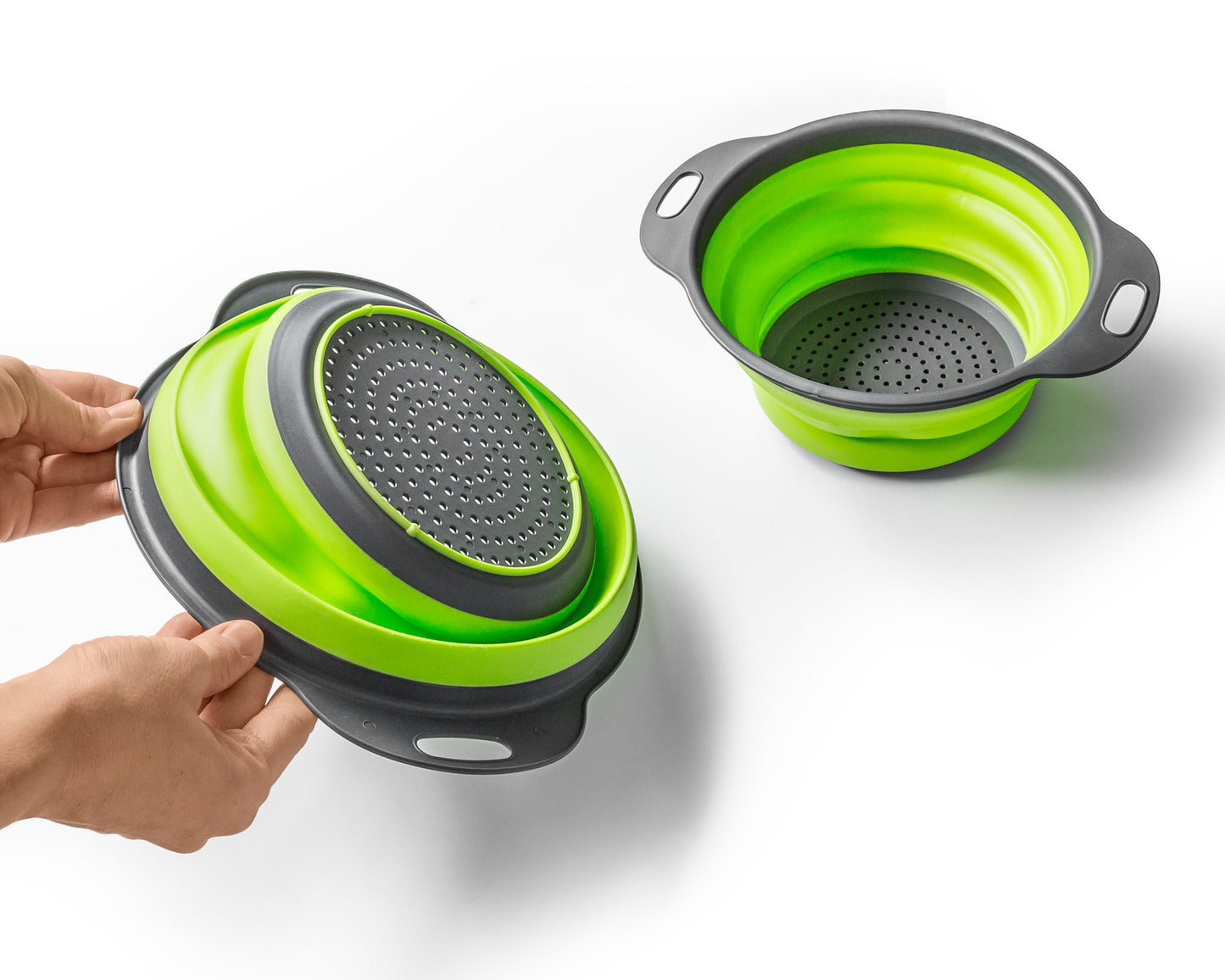 Silikona salokāms sietiņš 2 gab