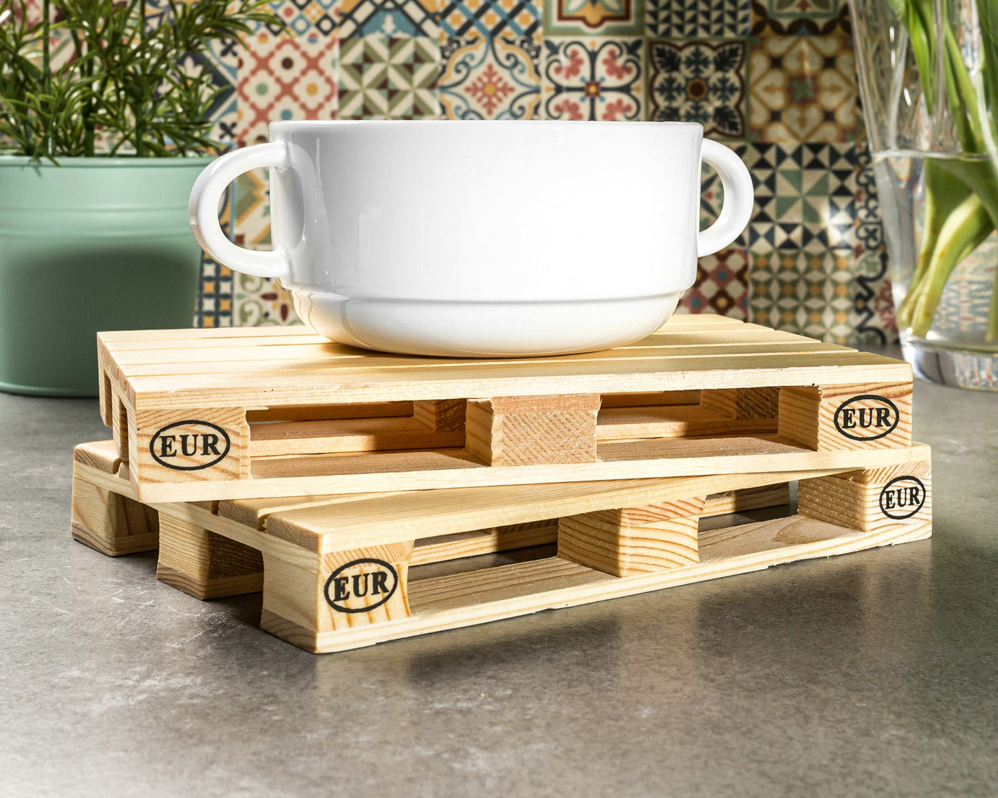 Palešu koka paliktnis 4 gab.