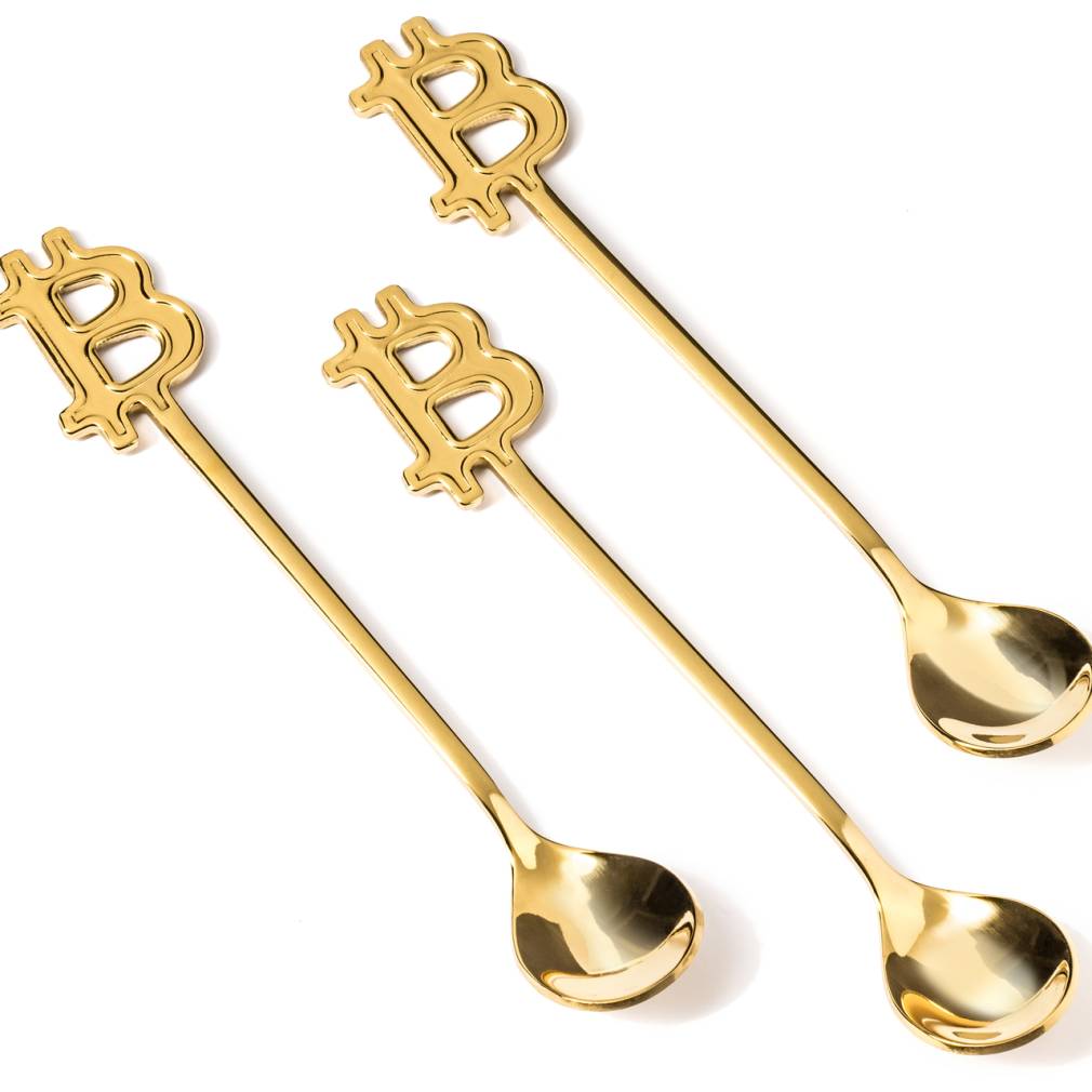 Tējas karotes BITCOIN 3 gab