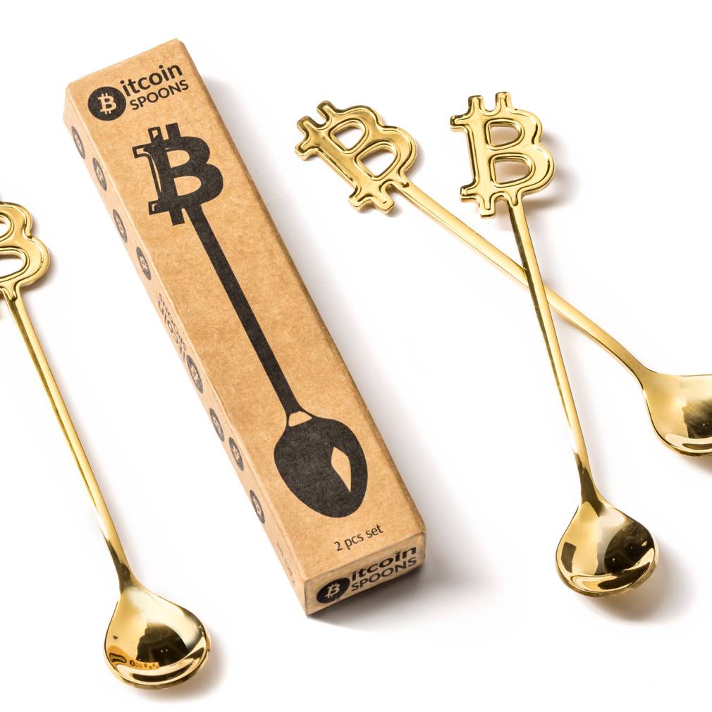 Tējas karotes BITCOIN 3 gab