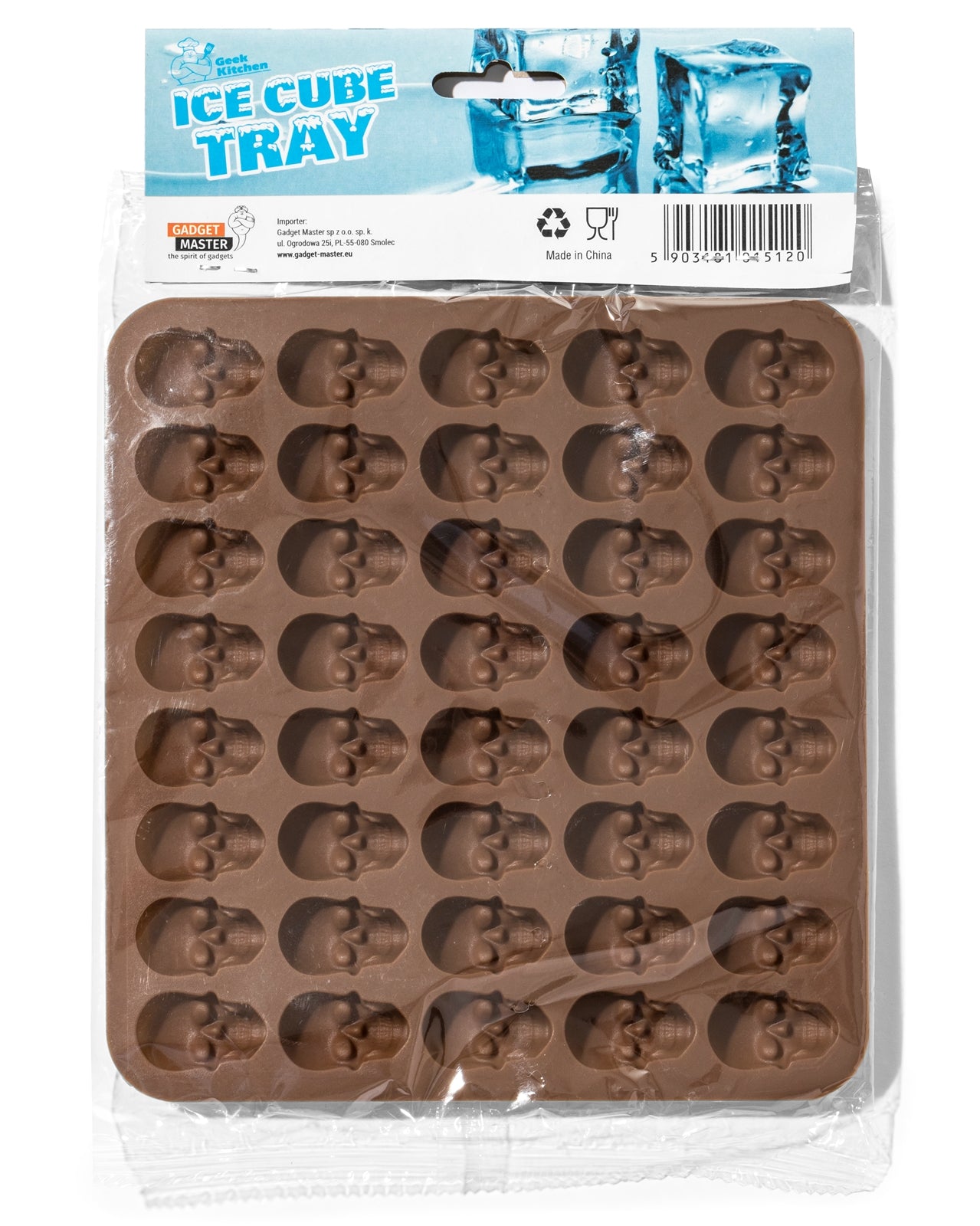 Sveķains SKULLS želeja, šokolāde, ledus veidne