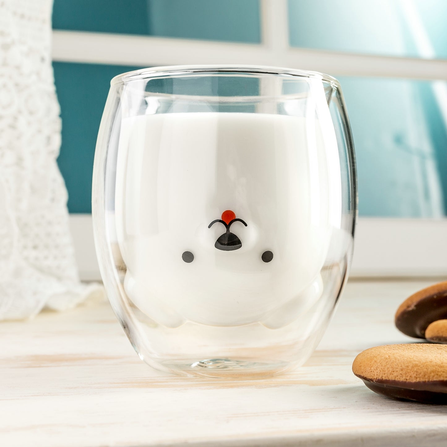 Divsienu stikla glāze SUNS