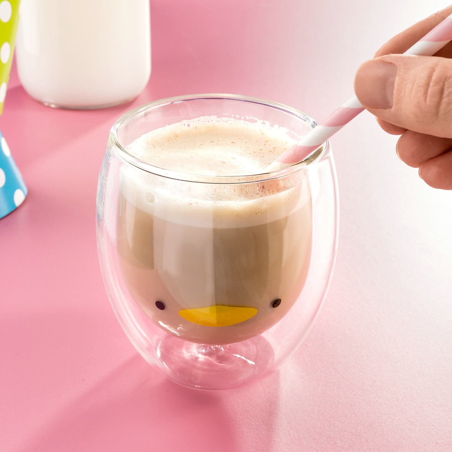 Divsienu glāze DUCK