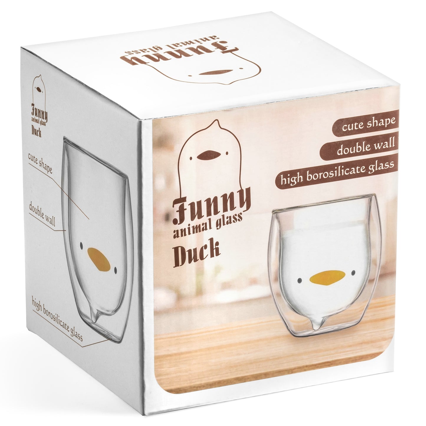 Divsienu glāze DUCK