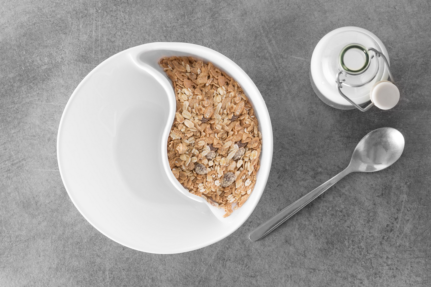 Perfekta pārslu un uzkodu bļoda