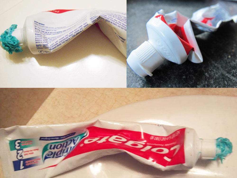 Zobu pastas spiede 2 gabali