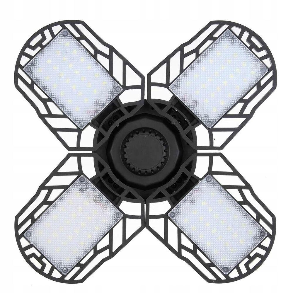 Lampa ar saules paneli kempingam 200W