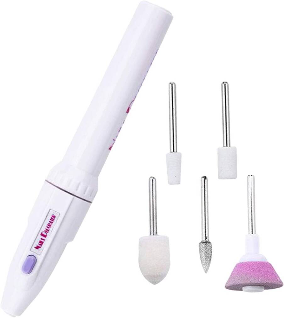 Manikīra un pedikīra komplekts (nagu vīle, pēdu vīle, nagu frēze)