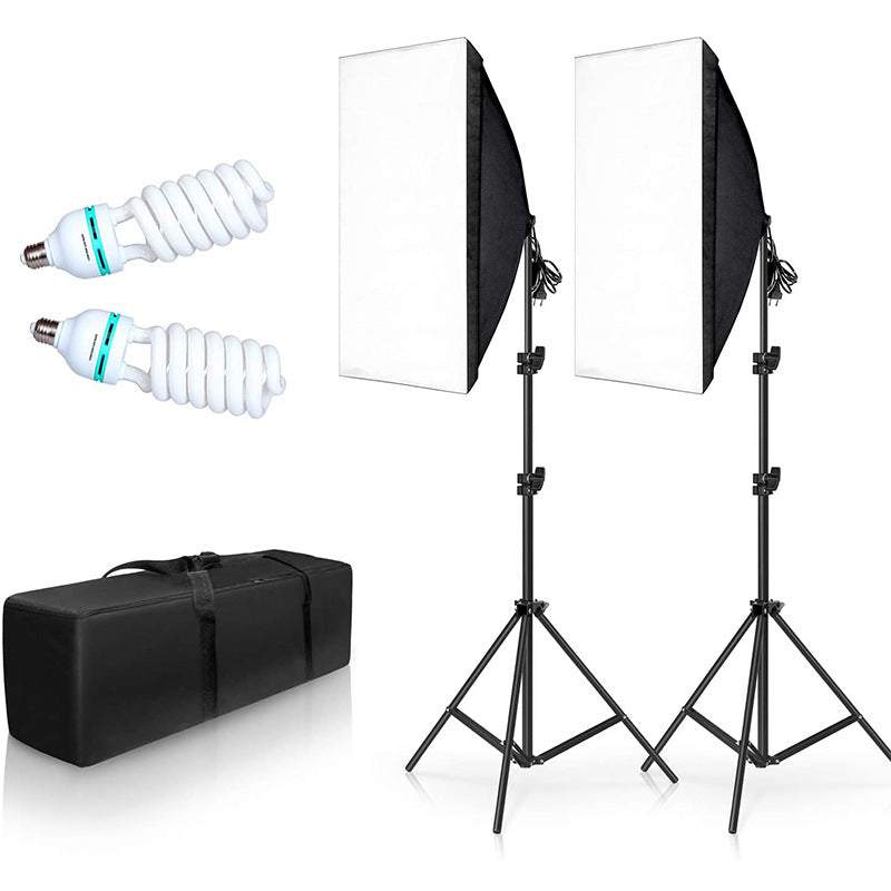 Lampas fotografēšanai softbox ar statīviem