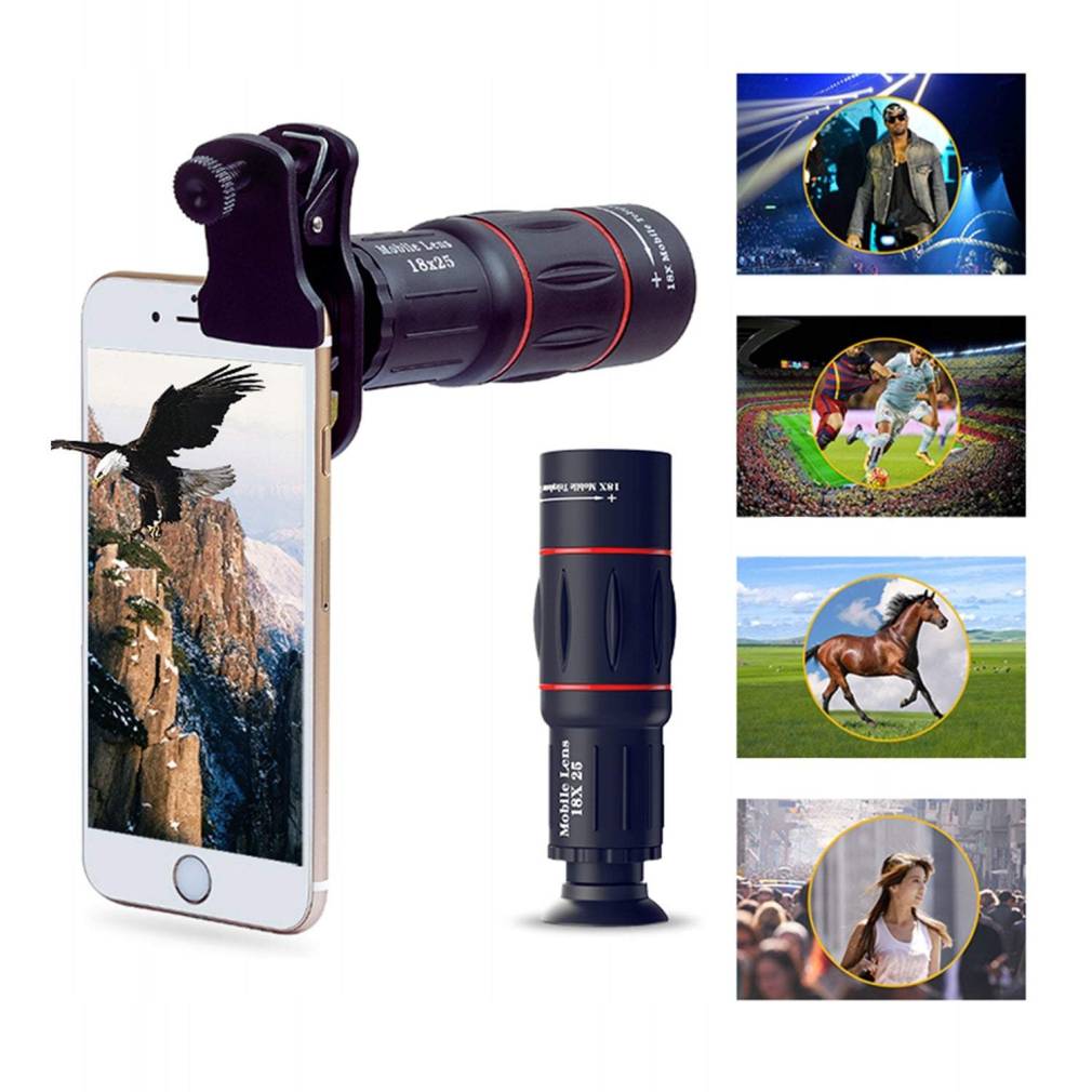 Telefona objektīvu komplekts