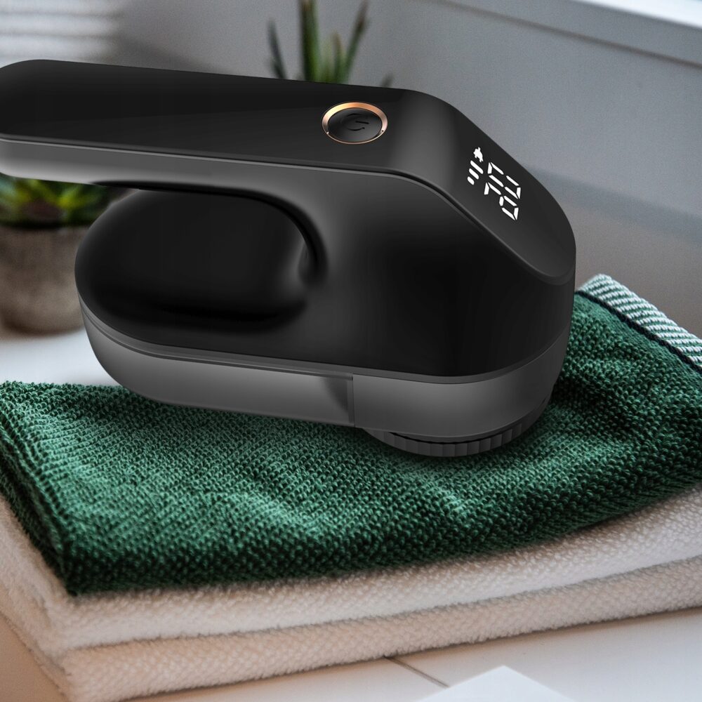 Auduma skuveklis, melns.