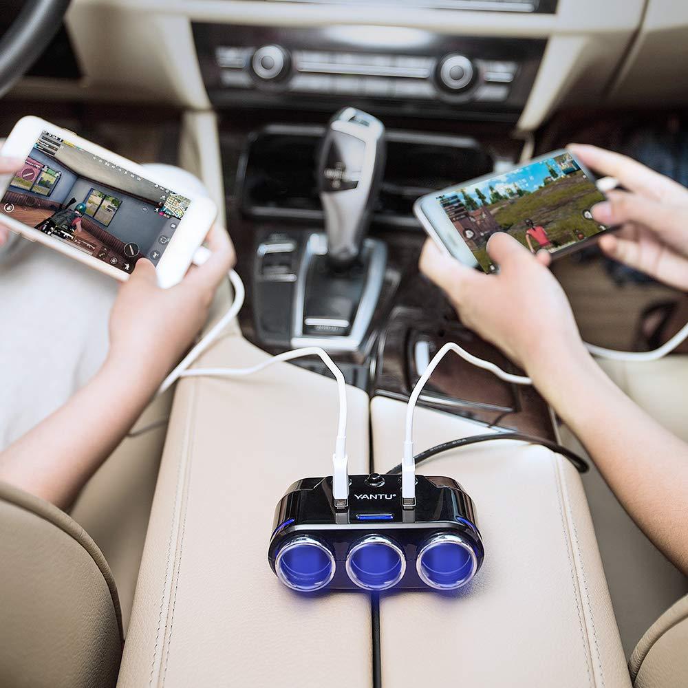 Auto piepīpētāja sadalītājs 3 porti