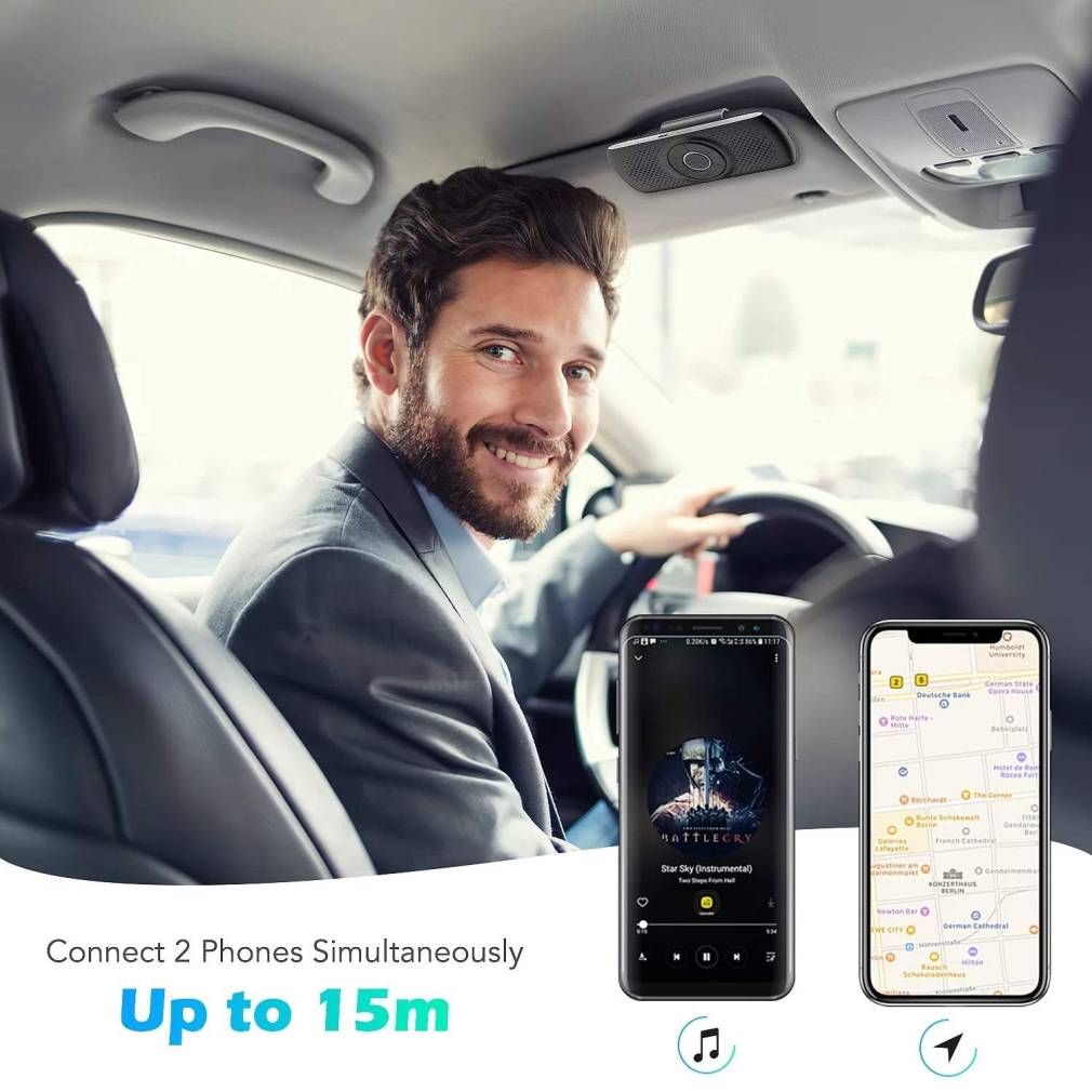 Automašīnas brīvroku ierīce bluetooth