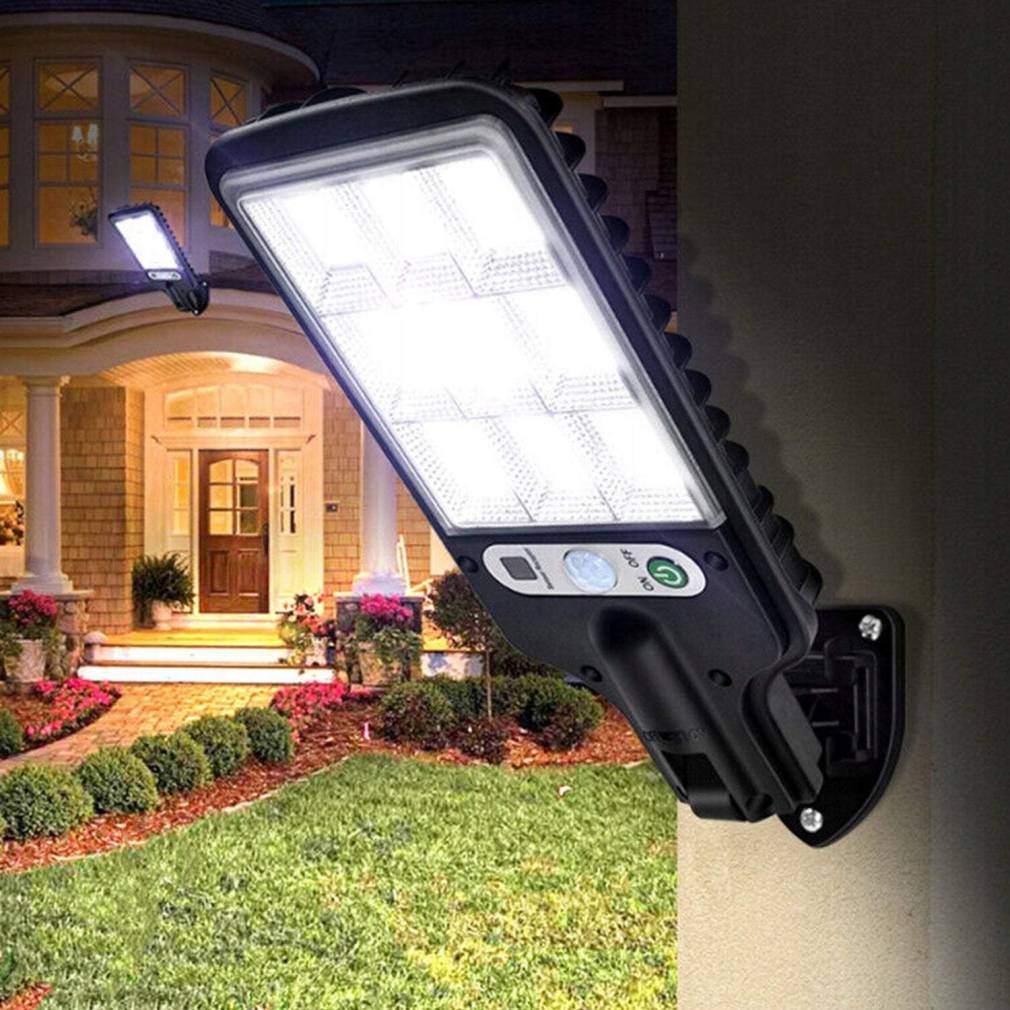 Āra lampa ar saules paneli 108 LED