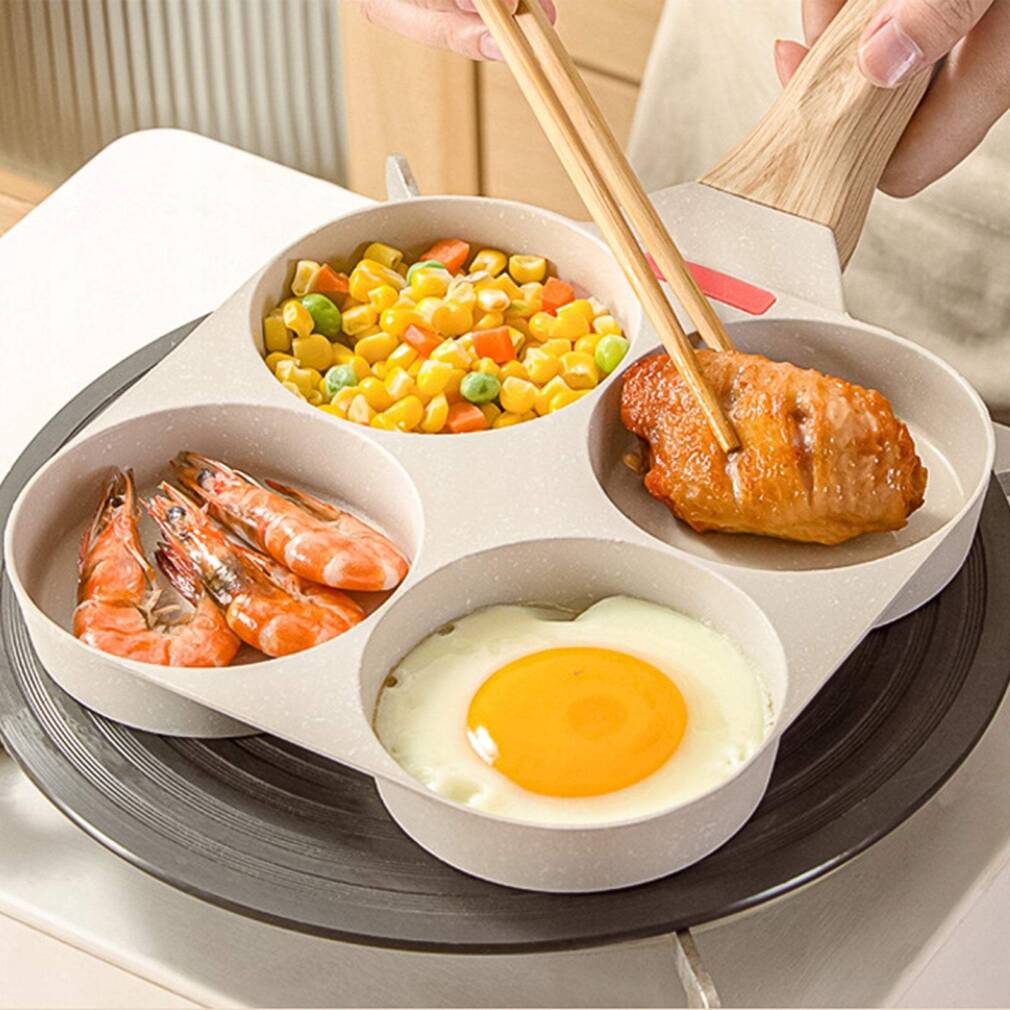 Panna cepšanai ar 4 atsevišķām gatavošanas zonām