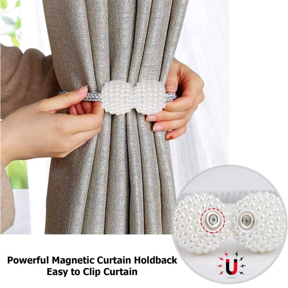 Magnētiskā aizkaru sprādze