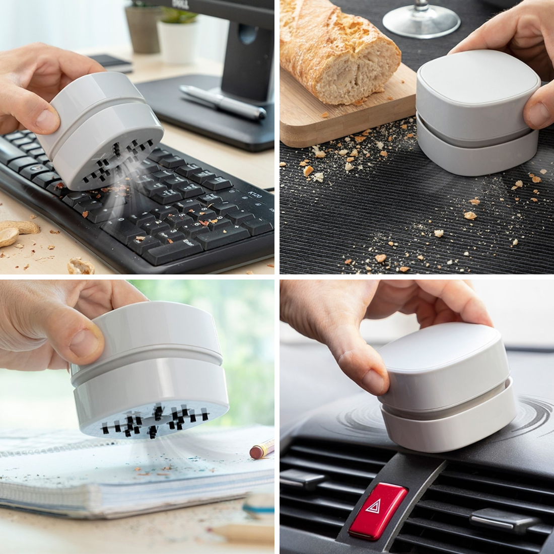 Portatīvais galda putekļusūcējs bezvadu