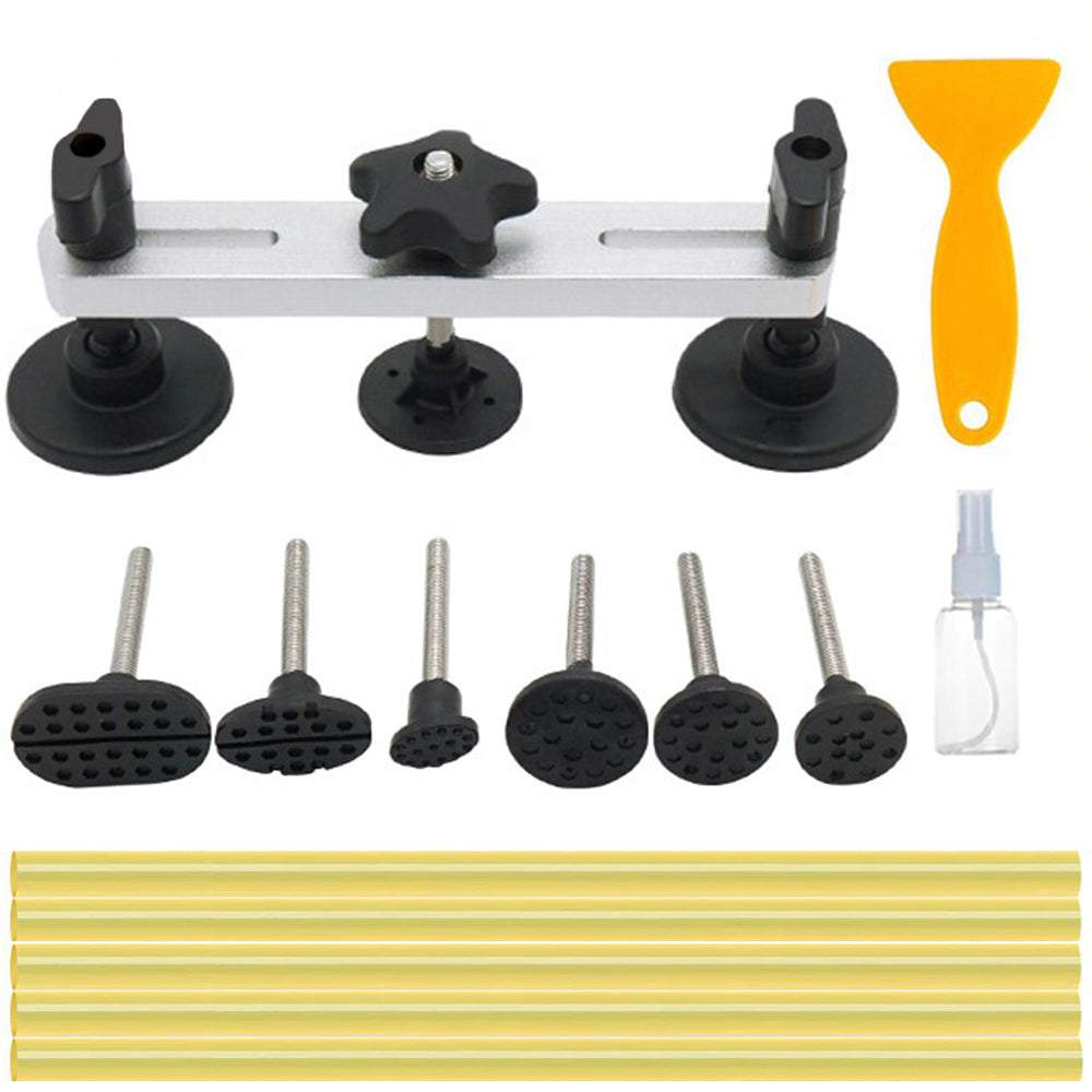 Automašīnas virsbūves labošanas komplekts, buktes iztaisnotājs