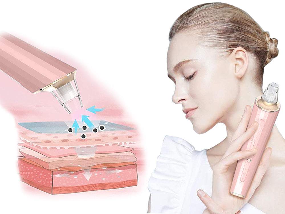 Poru attīrītājs ar 4 uzgaļiem