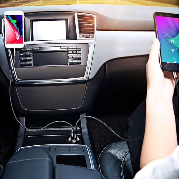 Lādētājs automašīnai ar diviem USB