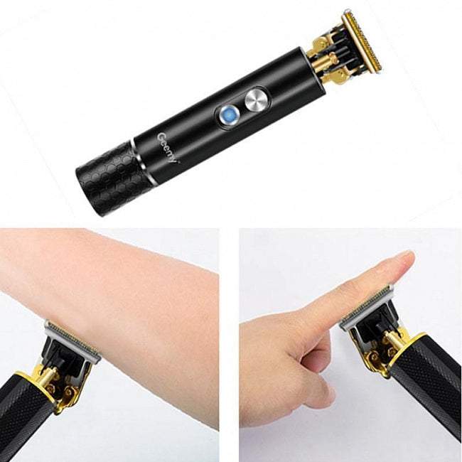 Matu, bārdas trimmeris skuveklis bezvadu griežamā skūšanās mašīnīte ar akumulatoru