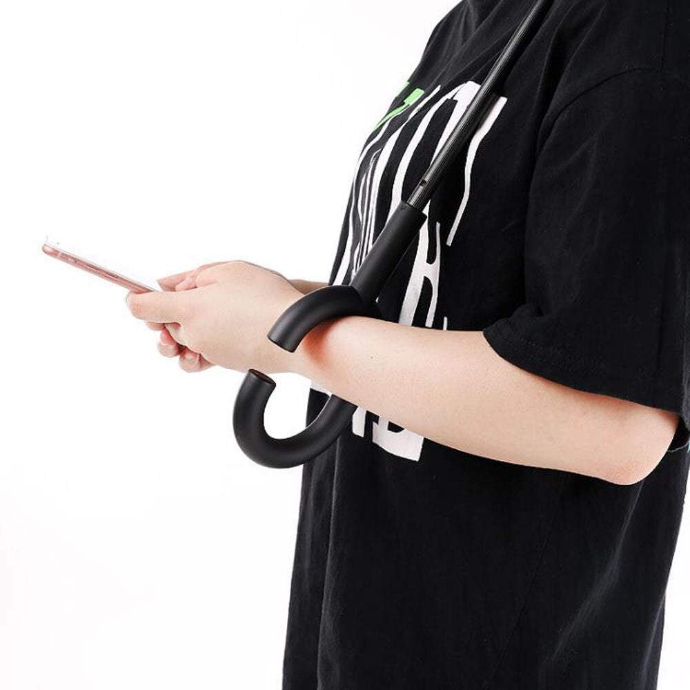 Reversais lietussargs atlokāms ar C formas rokturi