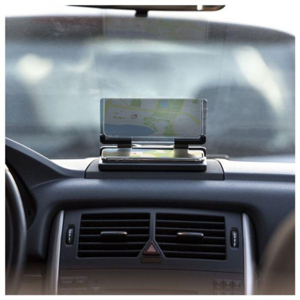 Mobilā telefona turētājs ar spoguli automašīnai