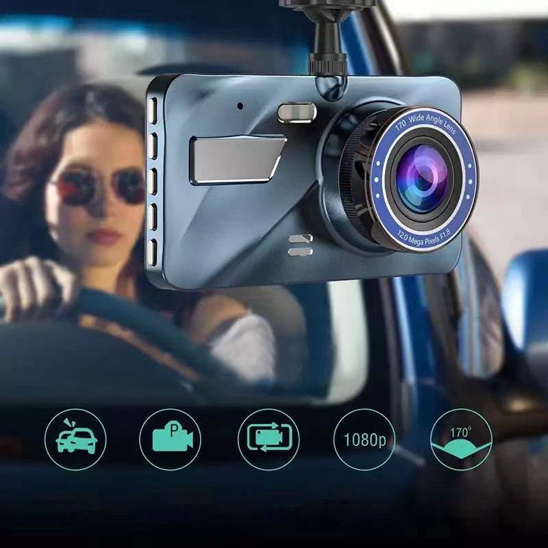 Auto videoreģistrātors ar atpakaļgaitas kameru