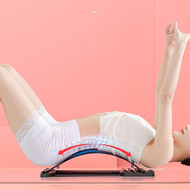 Muguras stiepšanas trenažieris ar magnētiem