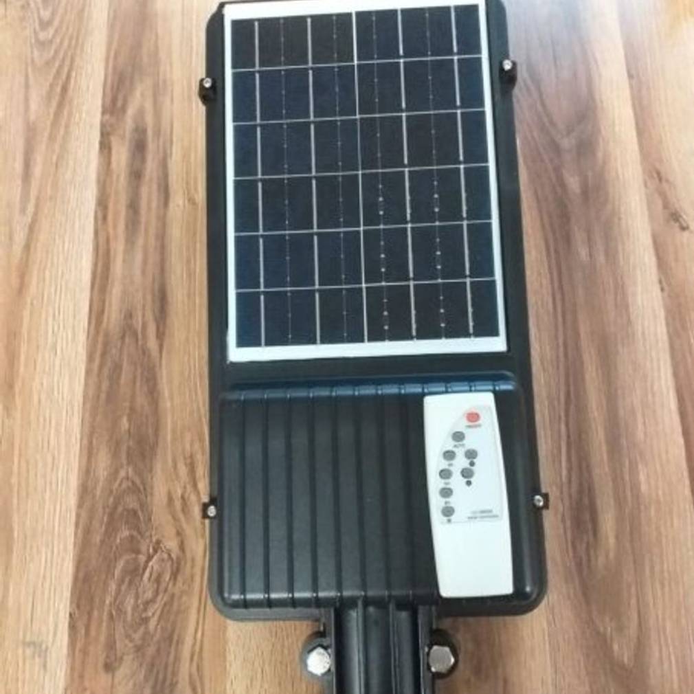 Ārā lampa ar saules paneli, kustības sensoru un tālvadības pulti 200W 6500k