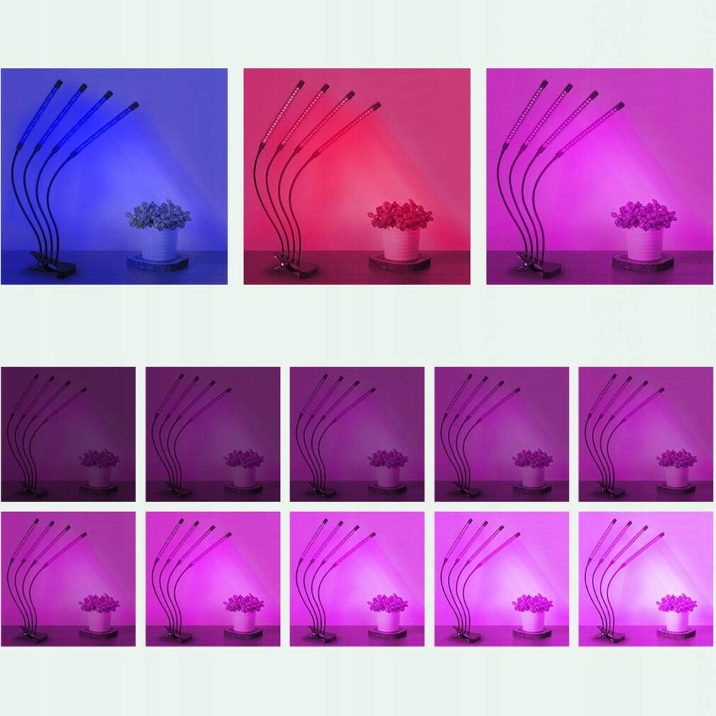 Lampa augiem 4 galvām