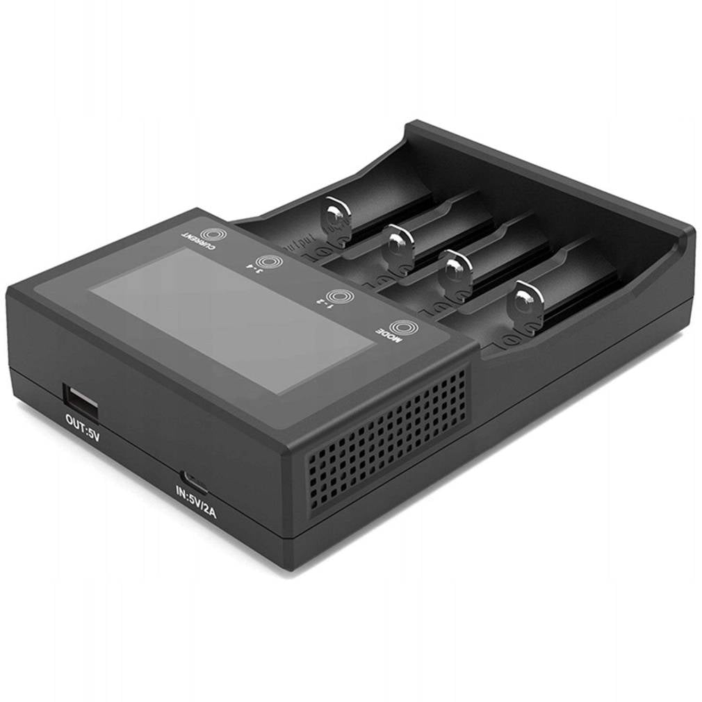 Gudrais, skārienjutīgais akumulatora lādētājs