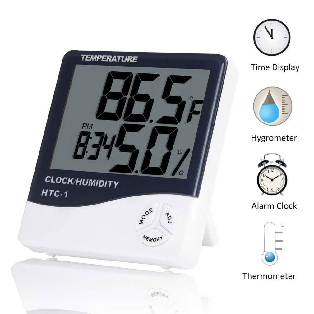 Pulkstenis termometrs - meteostacija