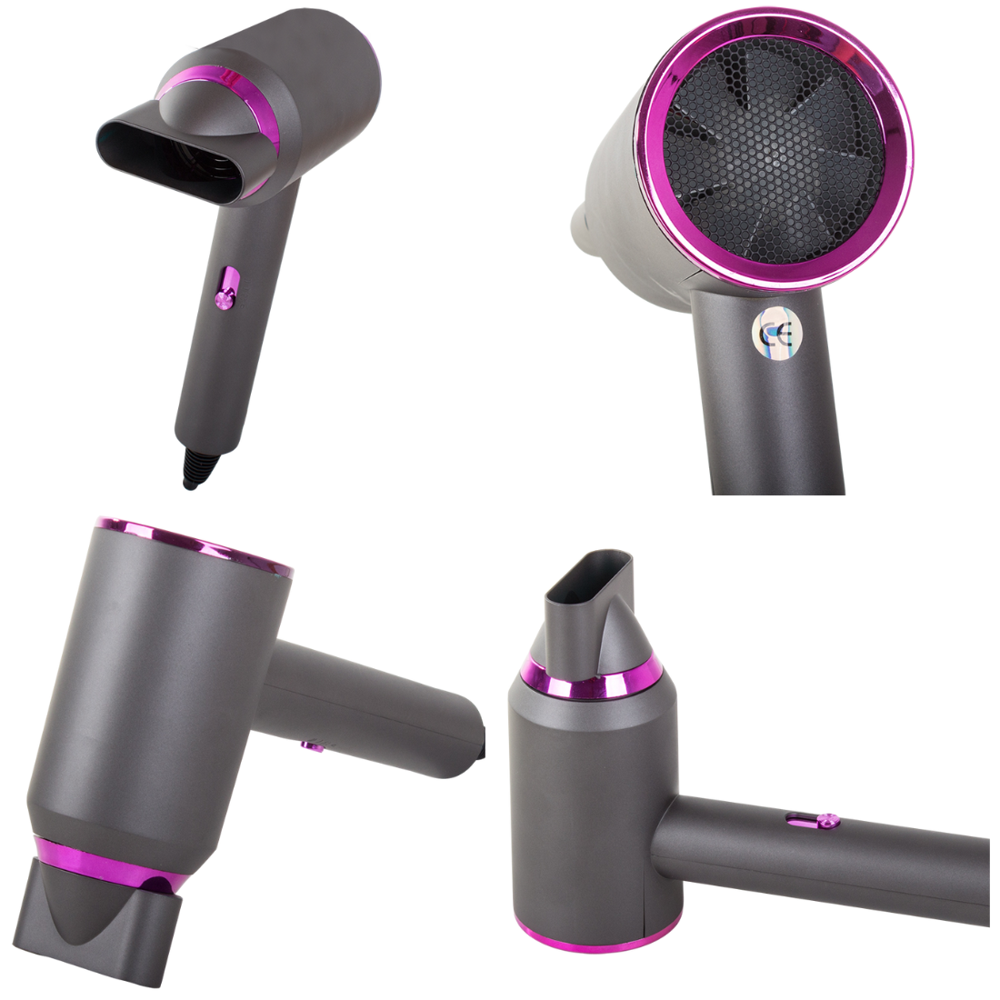 Matu fēns ar regulējamu jonizācijas funkciju