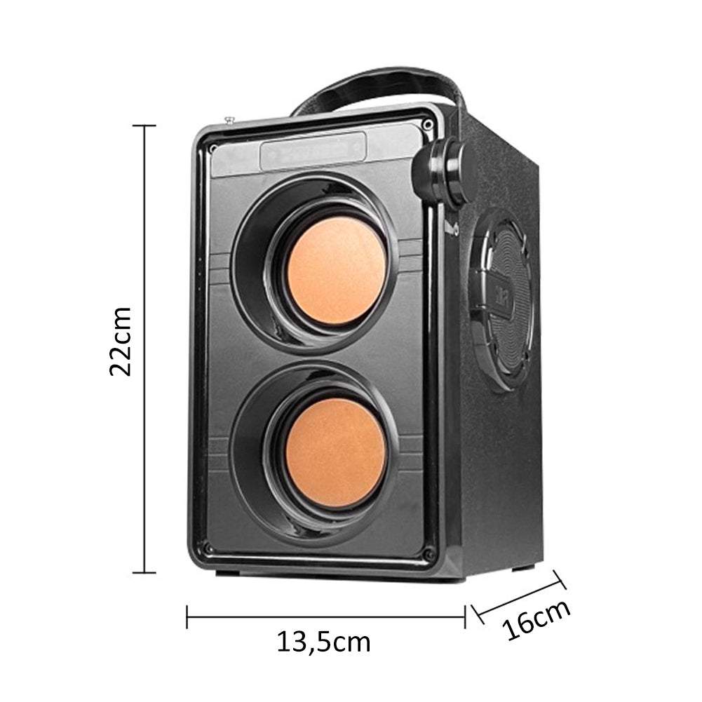 Bezvadu skaļrunis bluetooth ar karaoke mikrofonu