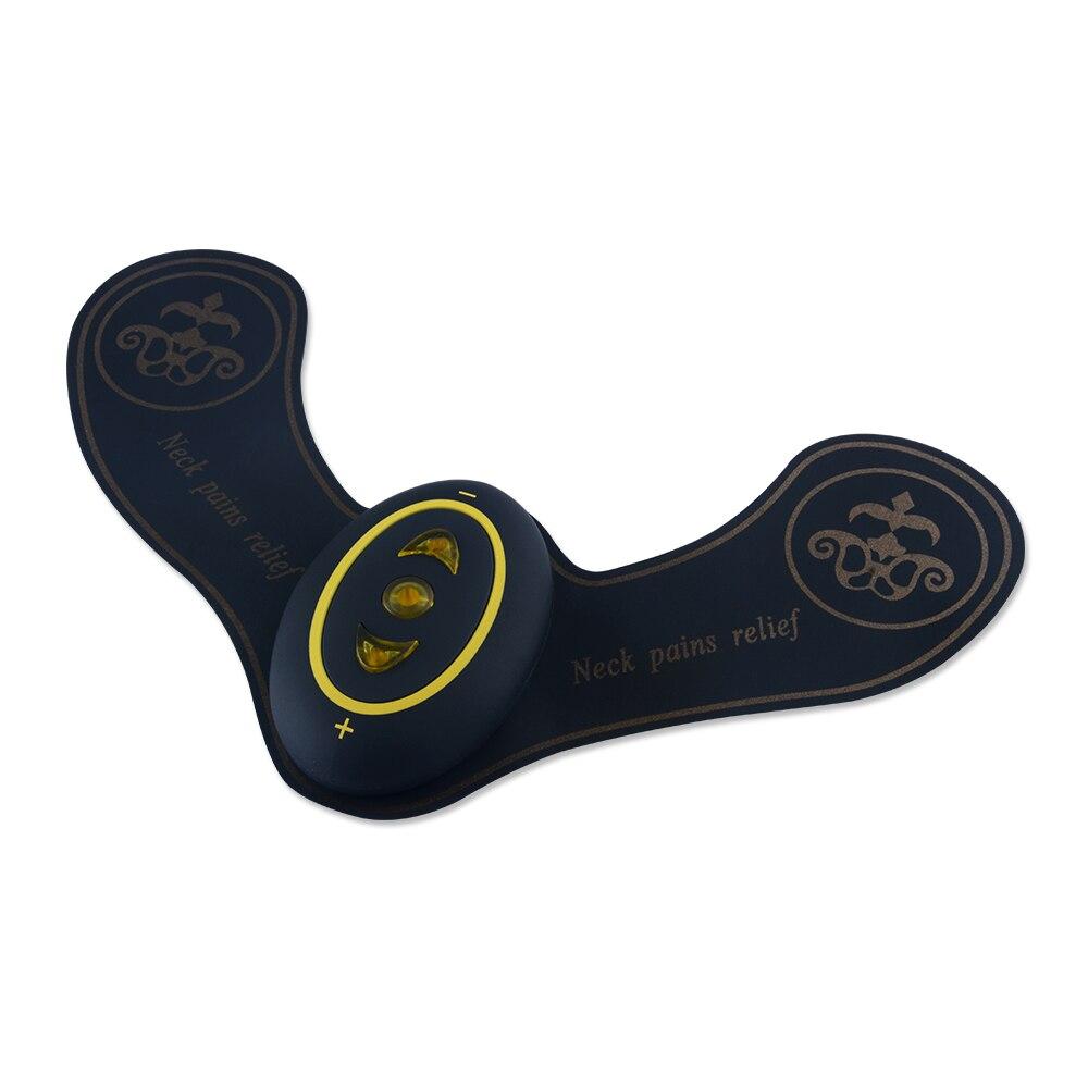 Kakla masieris EMS elektro-stimulators kakla masāžai