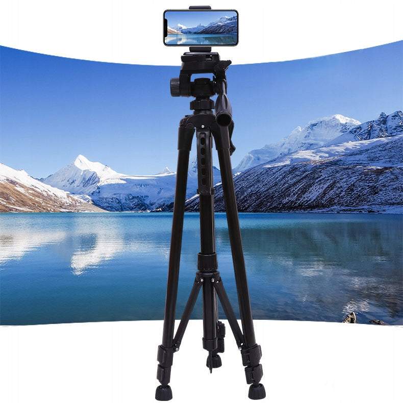 Statīvs trīskājis ar Bluetooth pulti un turētāju telefonam 103cm
