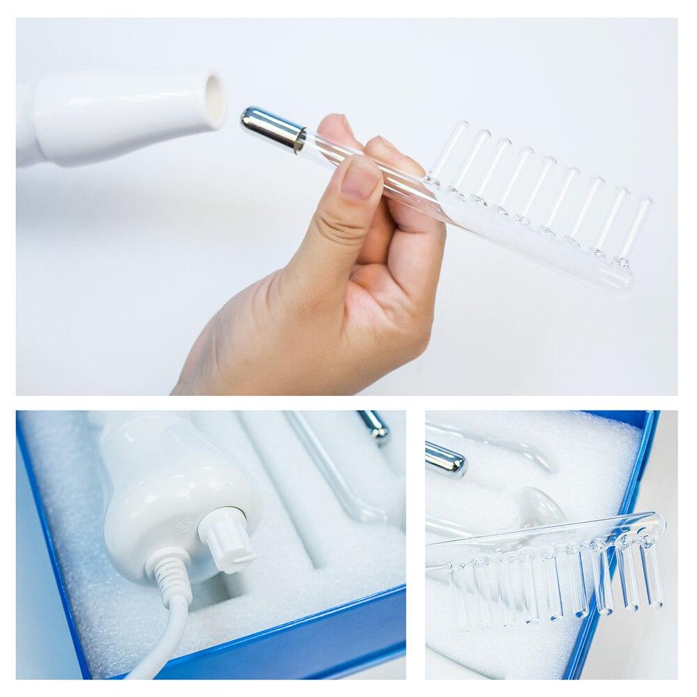 Darsonvāls, augstfrekvences ierīce, ar 4 maināmiem uzgaļiem