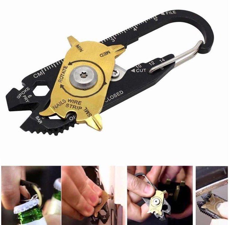 Daudzfunkcionāls instruments - karabīne 20 funkcijas