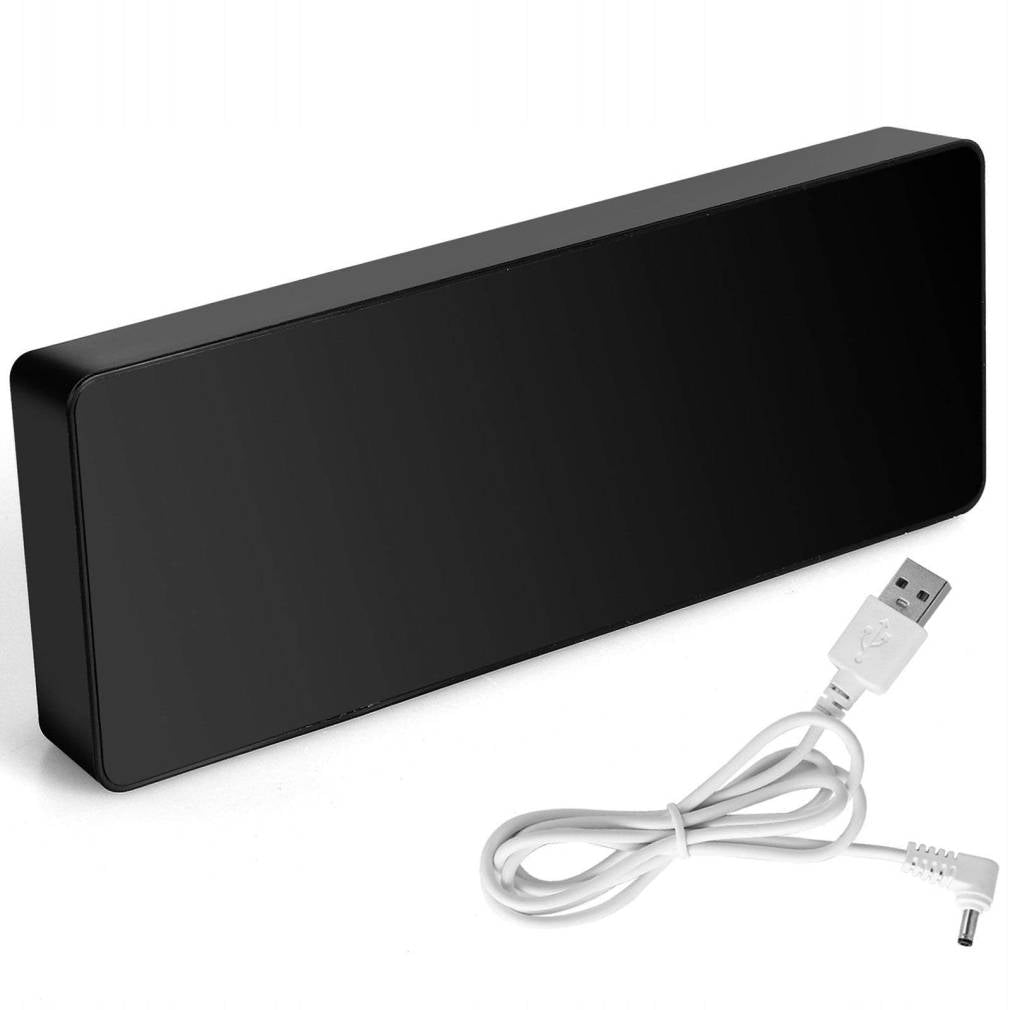 Elektroniskais pulkstenis modinātājs 
LED