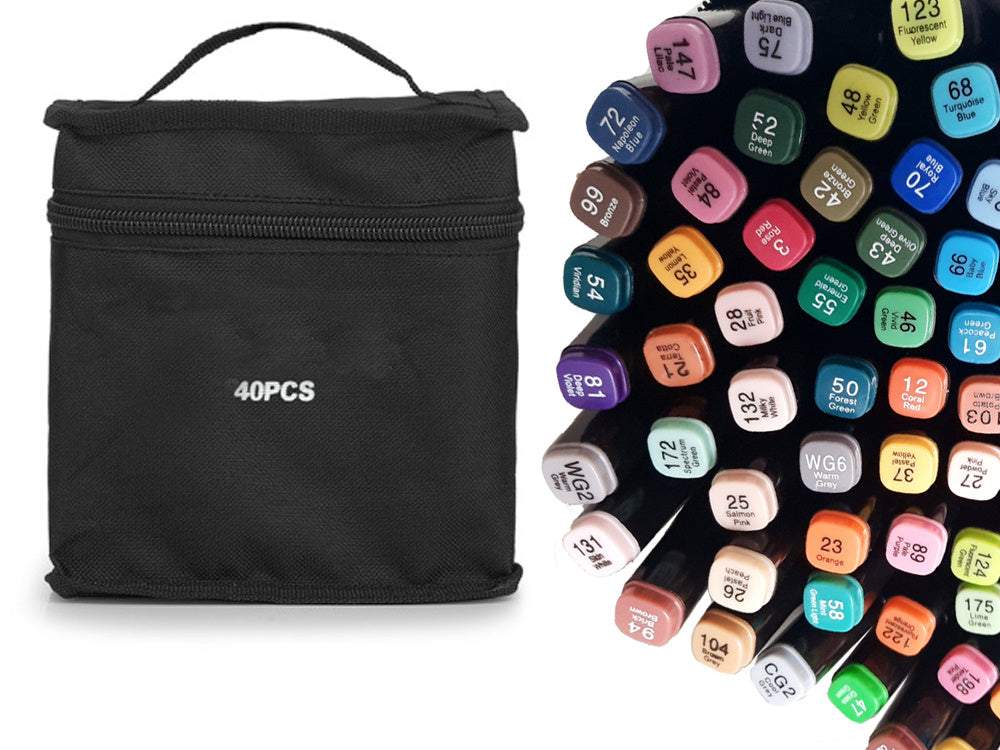 Marķieru komplekts 40 gab. ar somu