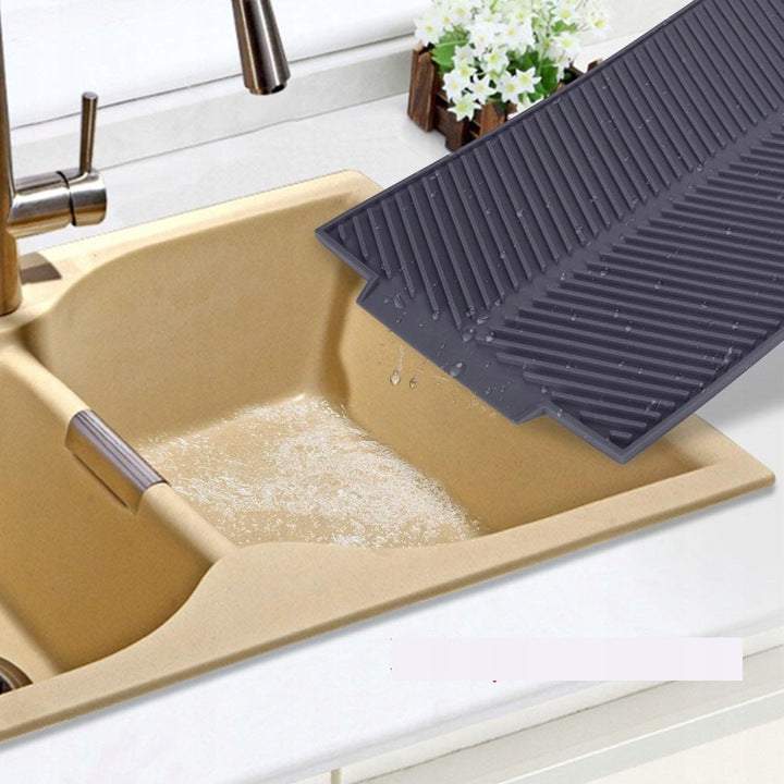 Silikona žāvēšanas paklājs traukiem