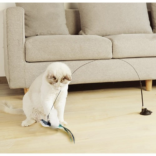 Kaķu rotaļlieta ar piesūcekni