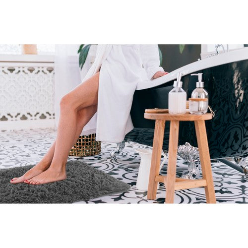 Vannas istabas paklājs - Komplekts - pelēks